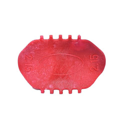Tyre Rim Lock for Dirt Bike, Tyre Safe Bolt 1.6" 1.85" 2.15" 2.50" Inner Tire Lock Fits for Pit Monkey Bike Motorcycle Wheel (Wheel Rim-2.15-Red) - size: 2.15''-Red