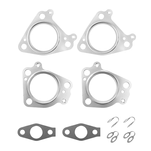 Turbocharger Mounting Gasket Set Compatible with Chevy GMC Vehicle