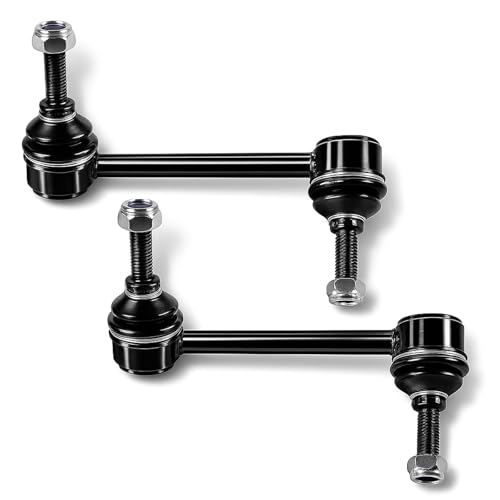 2PC Rear Stabilizer Sway Bar End Link for Ford 11-19 Explorer 10-19 Flex/Taurus 13-19 Police Interceptor Sedan/Utility, 14-18 Special Service Police Sedan, for Lincoln MKS MKT K750393 K750394 - size: K750393 K750394