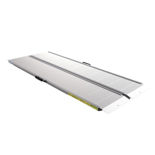 EZ-Access Traverse Aluminum All Weather Singlefold Ramp, Silver, 6 ft - size: 6 Foot, style: Singlefold Edgeless