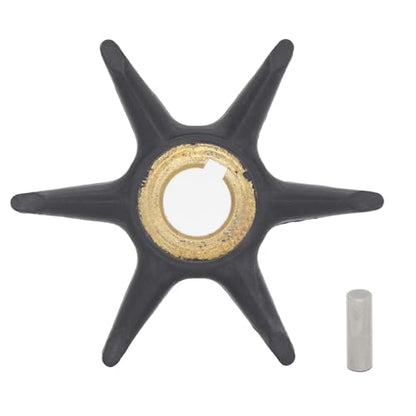 375638 Boat Water Pump Impeller with Pin Key Service Kit for Johnson Evinrude 10-35 HP Outboard Motors replaces 0375638 Sierra 18-3002 Marine Engine - size: 10-35 HP