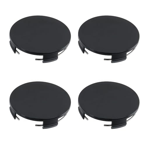 Modengzhe Wheel Center Caps,65 MM/ 2.56 Inch Inner Diameter Car Wheel Center Hub Caps Snap-in Vehicle Rim Hub Caps Accessories,Pack of 4,Black - color: Black, size: 65 mm