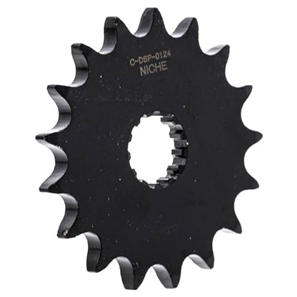 NICHE Drive Sprocket Chain Combo for Suzuki GSXR1000 GSXR750 Front 17 Rear 42 Tooth 525V O-Ring 110 Links - size: O-Ring Chain