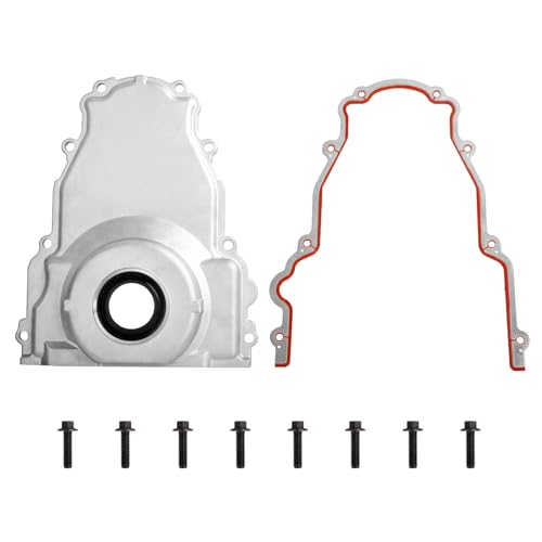 LS Front Timing Cover w/Crank Gasket & Bolts Set 12561243 12633904 - size: Gen 3 LS1 LS6 4.8L 5.3L 5.7L 6.0L
