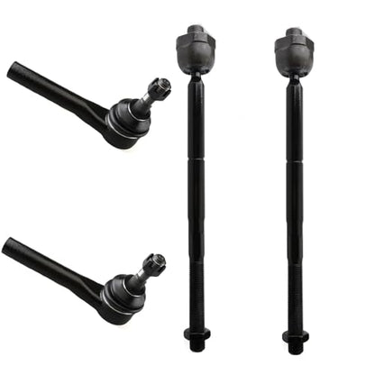 4PC Front Tie Rods for GMC Sierra 1500 14-18/ Yukon 15-19, for Chevy Tahoe - size: 4p for Cadillac escalade 15-19