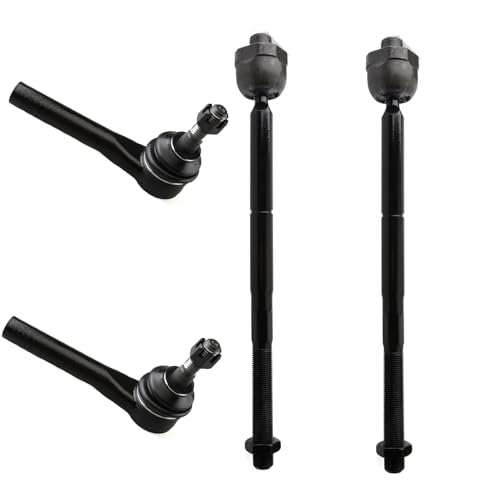 4PC Front Tie Rods for GMC Sierra 1500 14-18/ Yukon 15-19, for Chevy Tahoe - size: 4p for Cadillac escalade 15-19