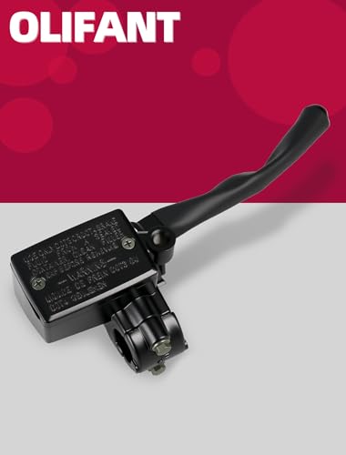 OLIFANT Brake Master Cylinder Handle for Honda TRX 250 300 350 400 450 Foreman 500 Rubicon FourTrax 300 Rancher 350 420 Recon 250 Rincon Sportrax 7/8 ATV Hydraulic Brake Lever