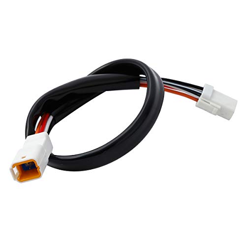 TCT-MOTORPARTS Electronic Throttle 12" Handlebar Wire Extension Fit For Harley Touring Street Electra Road Glide Ultra Limited Freewheeler 2017-2023 - size: 12" Handlebar Wire Extension