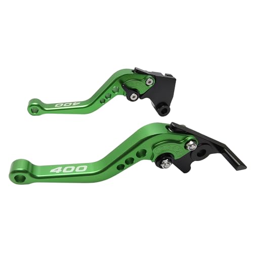 Adjustable Short Levers Replacement for Ninja 400 Z400 EX400 18-23 - color: Green