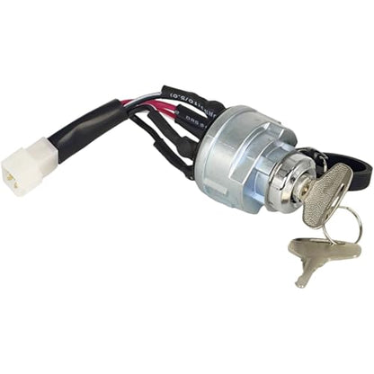 EZROAD Ignition Switch SBA385201890 87760272 Compatible with New Holland TC30 2120 1920 3415 1720 1320 1220 1520 1620 1120 1215 1715 CM224 CM222 CM274 CM272 4WD 2WD 27HP 22HP Compact Tractor Mower