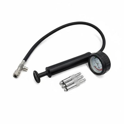 Gearcase Pressure Tester Compact Design Gearbox Pressure Test Kit Quick Disconnect Engine Analytical Tool for Boat Owners, Full Set Gearbox Leak Detector
