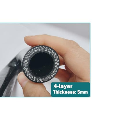 ID 5/8" 16mm Coupler Hose 180 Degree U Bend Shape Elbow Silicone - size: 5/8" (16mm)