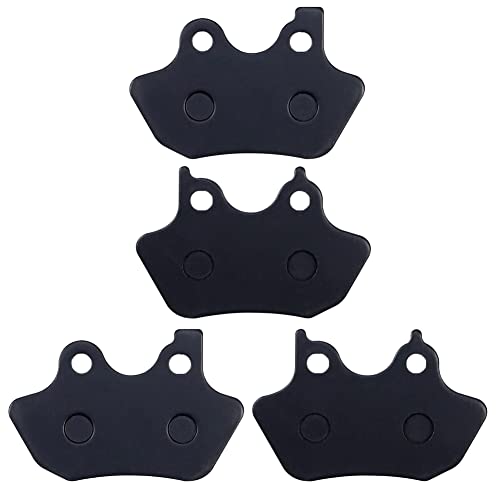 Front & Rear Brake Pads for Harley Davidson Heritage Softail - style: semi-metal