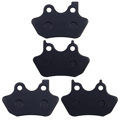Front & Rear Brake Pads for Harley Davidson Heritage Softail - style: semi-metal