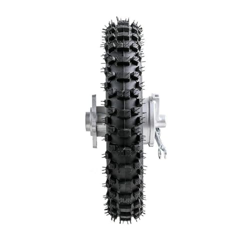 10" Rear Wheel Rim Tire Assembly 12mm Bearing 50cc 70cc 90cc 110cc Dirt Pit Pro Trail Bike CRF50 DRZ70 PW50 BBR50 TTR50 DRZ50 SSR 2.50-10 1.4x10 Rear Drum Brake (Tire: 2.50-10 with Drum Brake) - size: Tire: 2.50-10 with Drum Brake
