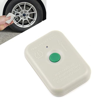 TPMS Relearn Tool, Automotive Tire Pressure Monitor Sensor Activation Reset Tool, Pressure Monitor System Reset Tool Replacement TPMS19, Compatible with Ford Cars (White)