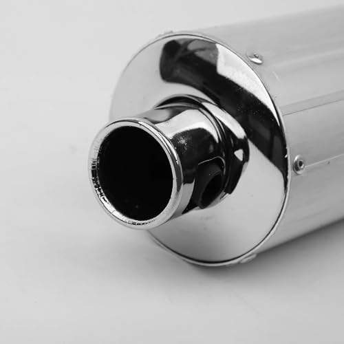 Complete Exhaust Muffler System with Pipe and Gasket for GY6 125cc 150cc Moped Scooter Go Kart Taotao Peace JCL Qingqi