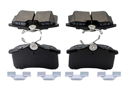 Ceramic Rear Brake Pads Replacement For VW Jetta Beetle Passat Audi A3 A4 Quattro V6 - D340 - style: D340