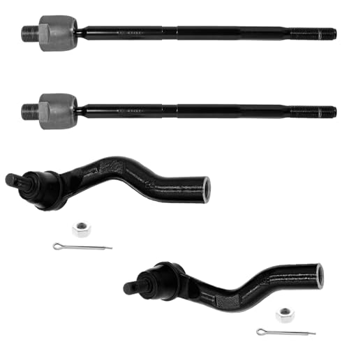 Front Inner and Outer Tie Rods FITS for Honda CRV 2017-2022 (GAS) - size: 4p for Honda CRV 17-22
