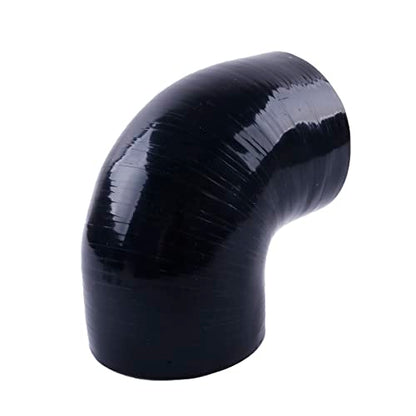 4" ID 90 Degree Elbow Silicone Coupler Reinforced Hose,4-Ply Turbo/Intercooler/Intake Piping Industrial Hydraulic (102mm) - size: 4 Inch