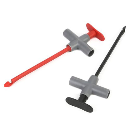 2 PCS Wire Piercing Probe, Wire Tester, Automotive Relay Tester, Replacement for P5010, 4 MM Banana Plug, Multimeter