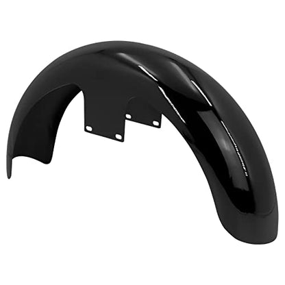 19-Inch Front Fender Fit for Harley Touring 1996-2023 - size: For 19" 120 R19 Gloss Black