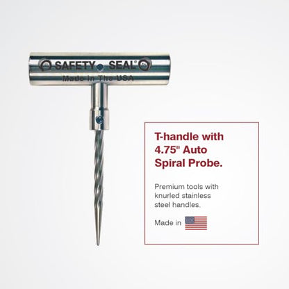Safety Seal Tire Repair Kit Auto/LT Deluxe Kit, 60 Standard Repairs (4")