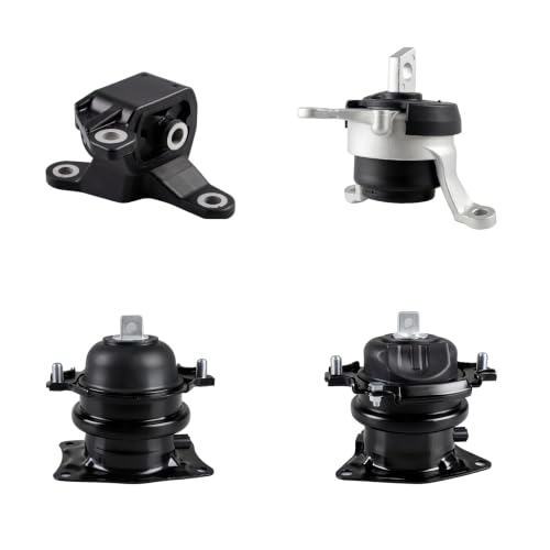 4PCS Engine Mount Set for 2016-2022 Honda Pilot 2017-2025 Honda Ridgeline - size: 2016-2022 Honda Pilot 3.5L V6