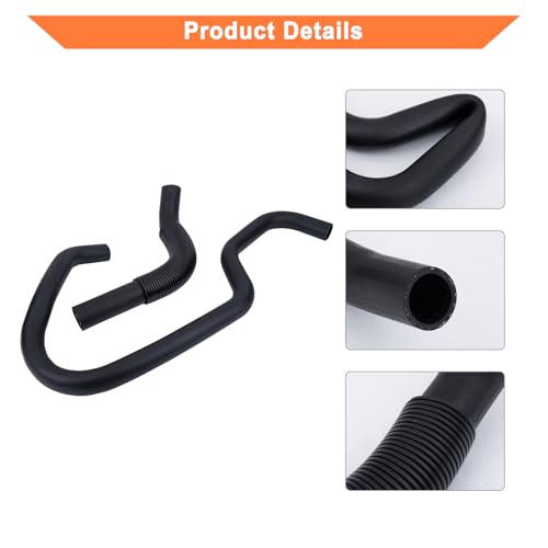 Engine Radiator Coolant Hose Kit(Upper & Lower 2PCS).Replaces Part # 22827731 22827735.Fit for Cadillac Escalade Chevy Silverado Suburban GMC Yukon 2007-2014.
