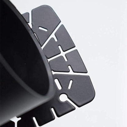 AUTOXBERT 52mm 2" Universal Single Gauge Pod Swivel Dash Mount - Automotive Replacement Housing Meter Cup - Black - color: Single Hole