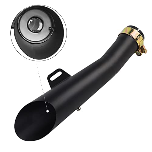 FLYPIG Exhaust Pipe 38-51mm (1.5-2.01") Adjustable for Yamaha YZF R6, 06-18