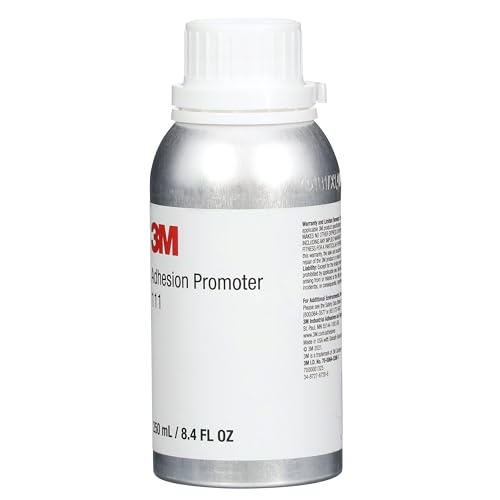 3M Adhesion Promoter 111, Clear, 250 mL Bottle, Fast-Acting, Quick Drying - style: 250 mL Bottle