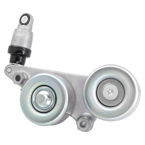 Belt Tensioner Assembly with Pulley, Compatible with 2008-2010 Honda Accord, 2005-2010 Odyssey, 2006-2011 Pilot, 2010 Accord Crosstour 3.5L, Replace# 31170R70A01, 31170RKB005