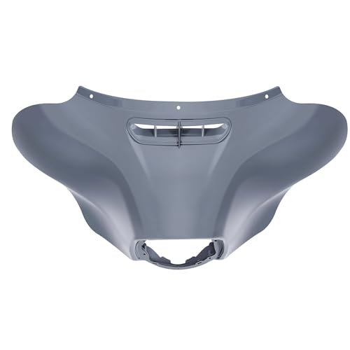 HR3 Gunship Gray Batwing Outer Fairing Body + Vent Trim Compatible with 2018 CVO Street Glide FLHXSE 2022 Street Glide ST FLHXST Special FLHXS Ultra Limited FLHTK - color: Gunship Gray