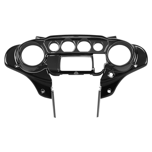 TCT-MOTORPARTS Gloss Black Batwing Inner Fairing Fits for Harley Touring Electra Glide Street Glide 2014-2023 - color: Inner Fairing Gloss Black