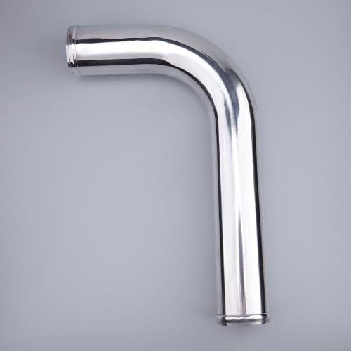 AC PERFORMANCE 2.5" 90° Aluminum Intercooler Air Intake Tube L-Bend Elbow - size: OD 2.5" (63mm)