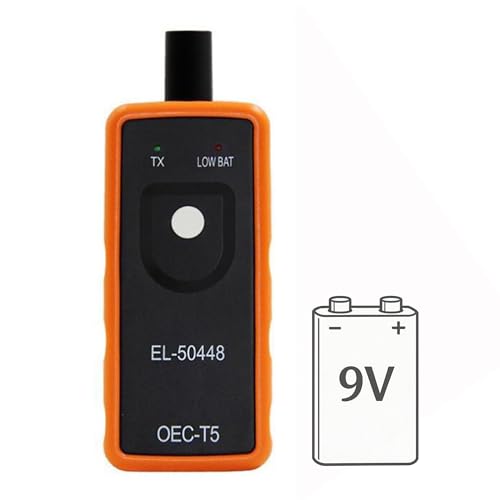 ‌2026 Edition EL-50448 with 9V Battery Clear the Tire Pressure Malfunction Light for GM TPMS Tool TPMS Relearn & Reset Tool, TPMS Activation Tool for Buick for Chevy for Cadillac Series Vehicles‌
