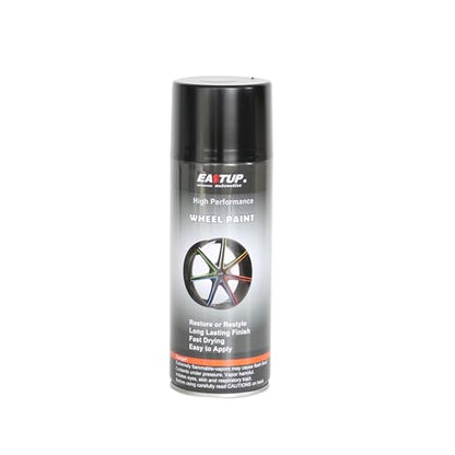 Premium -Satin Black Wheel Paint - Brilliant Finish, High Durability, Fade-resistant, Quick Drying Rim Coating - color: 03#20559-Satin Black