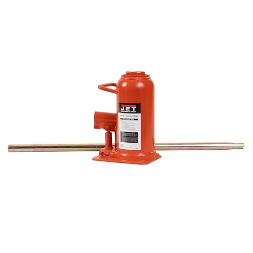 JET 35-Ton Hydraulic Bottle Jack w/ Handle (JHJ-35) - size: 35 Ton