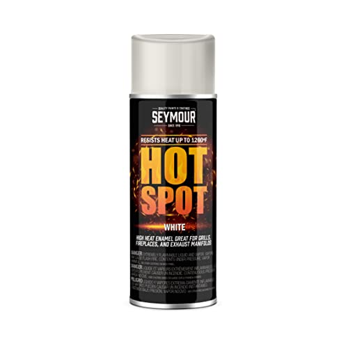 Seymour 16-1202 Hot Spot High Temperature Paints, White - color: White