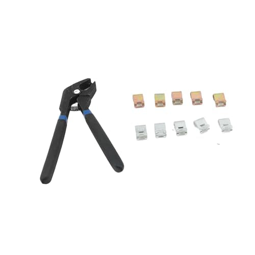 11pcs Fixing Clamps Set with Pliers,Car Body Dent Repair Pliers Clamp Set