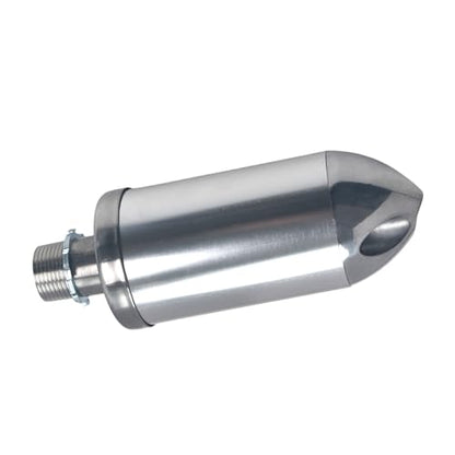 Exhaust Muffler Silencer For Predator 212cc 196cc For Coleman CT200U Silver - color: silver