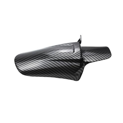 Motorcycle Imitation Carbon Fiber Rear Shock Fender Mudguard Fender Protector Mud Guard Cover Plastic Mud Flap For Light Bee X S X160 X260 Pit Dirt Bike Electric Bike - size: Carbon Fiber 1