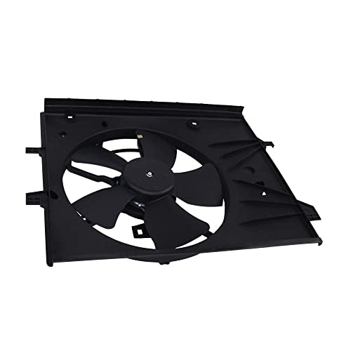 PartsFlow Engine Radiator Cooling Fan Assembly For 2006-2015 Mazda MX5 Miata 2.0L 4 Cyl LFG115025F - color: For Mazda MX5