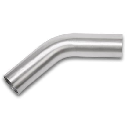 45 Degree Elbow 2 Inch 51mm OD Aluminum Intercooler Pipe Piping Air Intake Tube, 1.5D Radius, Brushed Finish - color: 45 Degree - 1PC, size: OD: 2" (51mm)
