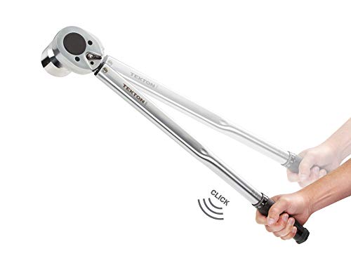 TEKTON 3/4 Inch Drive Micrometer Torque Wrench (50-300 ft.-lb.) | 24350 - size: 3/4 Inch Drive, style: 3/4 Inch Drive (50-300 ft.-lb.)