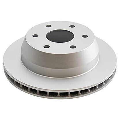 TRQ Front & Rear G-Coated Disc Brake Rotor 4pc Kit Set - style: BKA14801