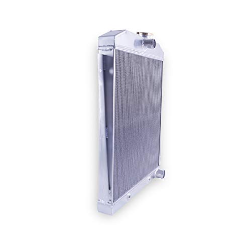 3 Rows Full Aluminum Radiator 1947-1954 48 49 50 51 52 53 for Che - size: 20