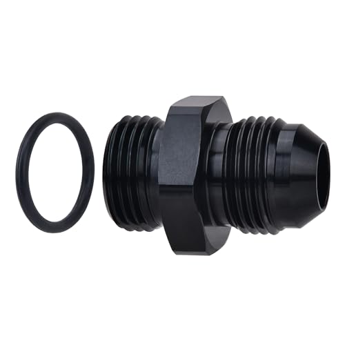 EVIL ENERGY 8AN Flare to AN8 ORB Male O-Ring Fitting Adapter - size: 8AN ORB to 8AN
