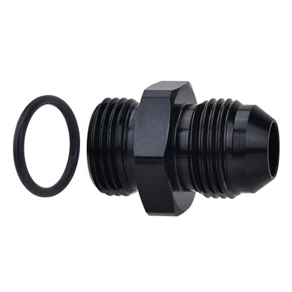 EVIL ENERGY 8AN Flare to AN8 ORB Male O-Ring Fitting Adapter - size: 8AN ORB to 8AN